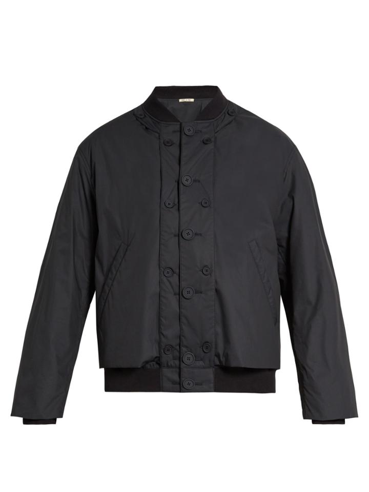 Marni Reversible And Detachable Bomber Jacket