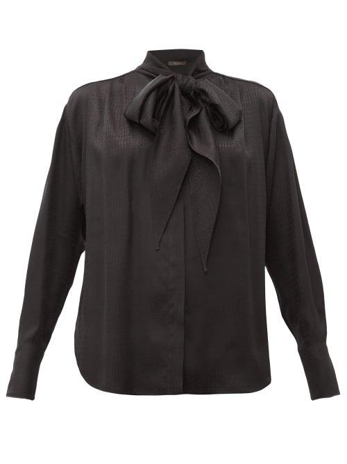 Matchesfashion.com Max Mara - Monviso Blouse - Womens - Black