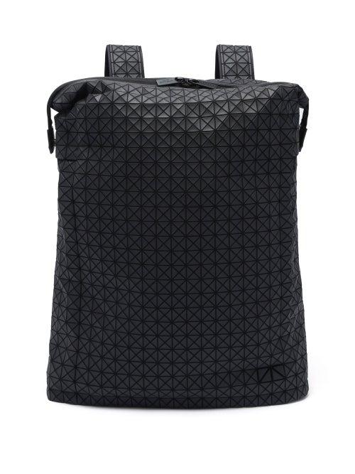 Matchesfashion.com Bao Bao Issey Miyake - Sailer Coated-cotton Backpack - Mens - Black