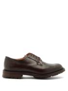 Matchesfashion.com Cheaney - Ascot B Leather Derby Shoes - Mens - Brown