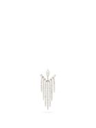 Matchesfashion.com Yvonne Lon - Diamond & 18kt White-gold Single Earring - Womens - Crystal