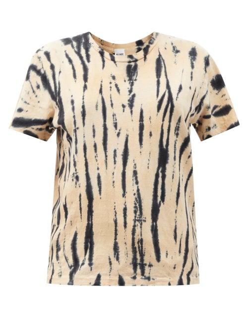 Matchesfashion.com Re/done - Tie-dye Cotton-jersey T-shirt - Womens - Multi