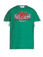 Matchesfashion.com Vetements - Hug Me Cotton T Shirt - Mens - Green