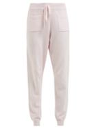 Matchesfashion.com Allude - Wool Blend Track Pants - Womens - Light Pink