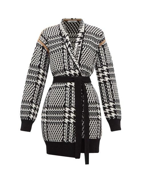 Matchesfashion.com Max Mara - Malizia Cardigan - Womens - Black White