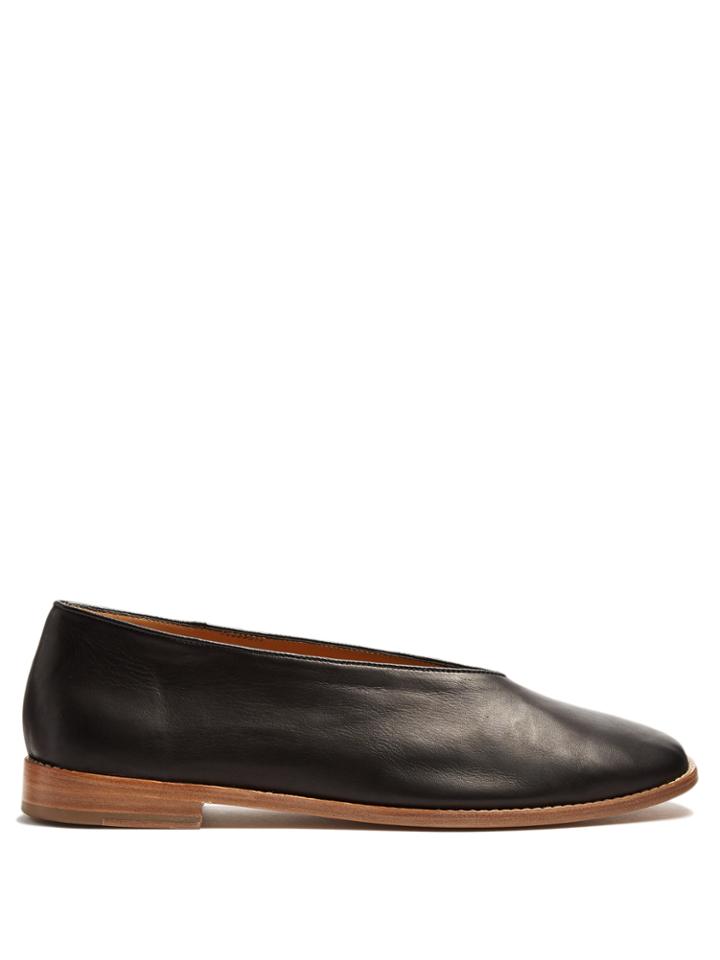 Lemaire Leather Slipper Shoes