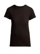 Matchesfashion.com Atm - Schoolboy Cotton Slub Jersey T Shirt - Womens - Black