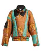 Matchesfashion.com Gucci - Equestrian Print Padded Jacket - Womens - Multi