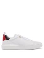 Matchesfashion.com Buscemi - Uno Sport Leather Low Top Trainers - Mens - Red White