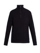 Burberry Zipped Cashmere Knitted Sweater
