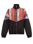 Matchesfashion.com Gucci - Horsebit Silk Panelled Track Top - Mens - Black