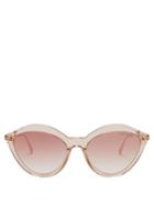 Matchesfashion.com Tom Ford Eyewear - Slater Cat Eye Acetate Sunglasses - Womens - Light Brown