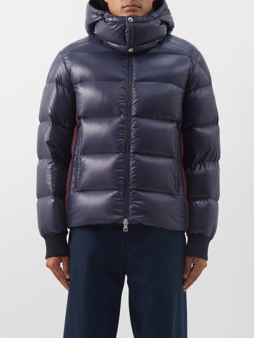Moncler - Lunetiere Quilted Down Coat - Mens - Navy