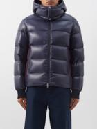 Moncler - Lunetiere Quilted Down Coat - Mens - Navy