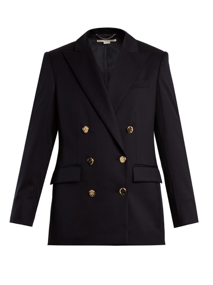 Stella Mccartney Peak-lapel Wool Jacket