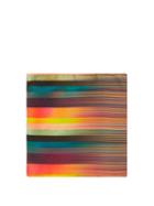 Matchesfashion.com Paul Smith - Artist & Signature Stripe Pocket Square - Mens - Multi