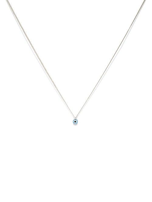 Isabel Marant - Lucky Man Necklace - Mens - Blue Silver