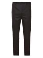 Lanvin Navy Slim-leg Wool Trousers