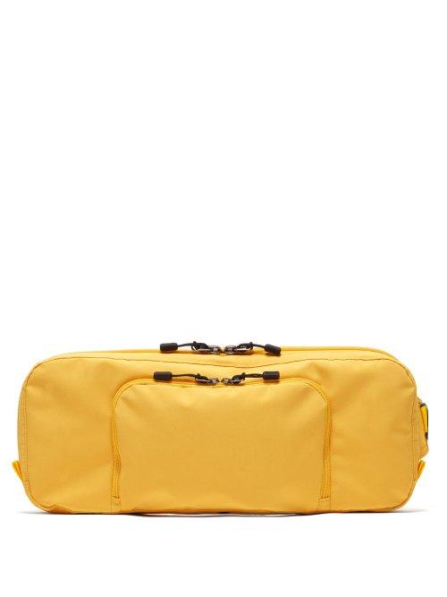 Matchesfashion.com Junya Watanabe - Technical Cotton Belt Bag - Mens - Yellow