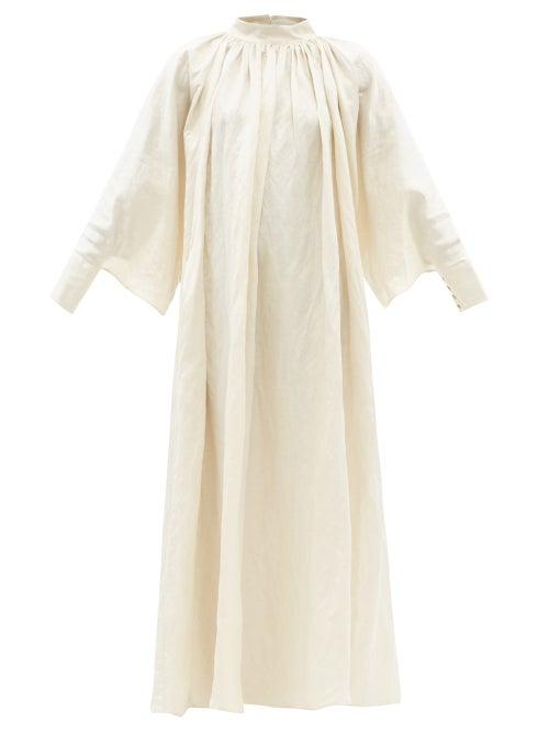 Toogood - The Falconer High-neck Dress - Womens - Beige