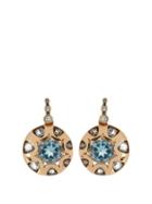 Selim Mouzannar Diamond & Aquamarine Mille Et Une Nuits Earrings
