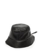 Matchesfashion.com Loewe - Leather Bucket Hat - Mens - Black