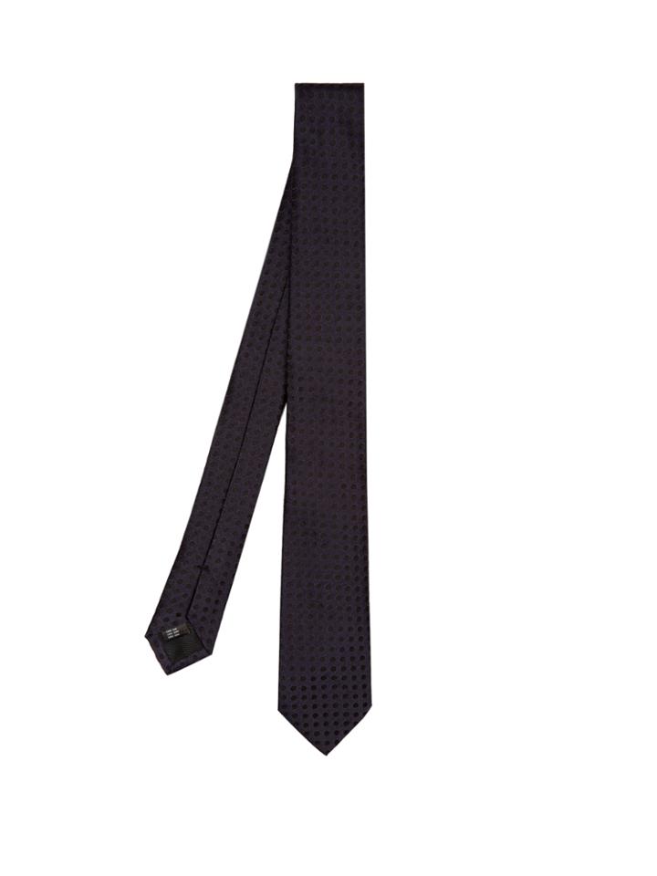 Dolce & Gabbana Polka-dot Jacquard Silk Tie