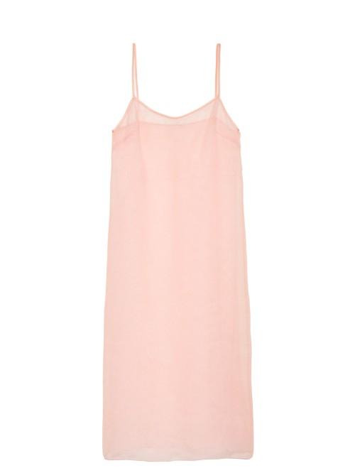 Rochas Lace And Silk-organza Cami Dress