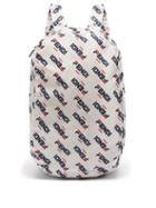 Matchesfashion.com Fendi - Mania Help Leather Bag Charm - Womens - White Multi