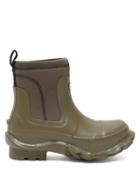 Matchesfashion.com Stella Mccartney - X Hunter Rubber Rain Boots - Womens - Khaki