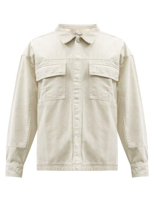 Matchesfashion.com A-cold-wall* - Patchwork Cotton-twill Overshirt - Mens - Cream