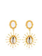 Sylvia Toledano Grigri Shell And Faux-pearl Drop Earrings