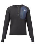 Matchesfashion.com District Vision - Rocco Technical-jersey Sweatshirt - Mens - Navy