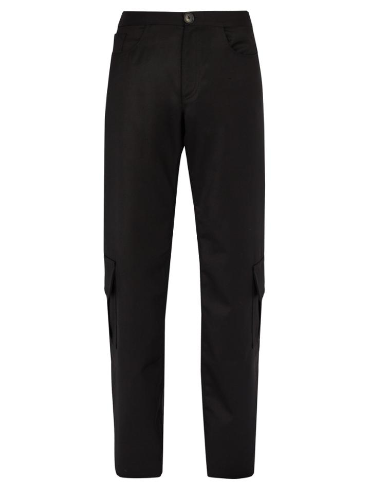 Wales Bonner Cargo Wool Trousers