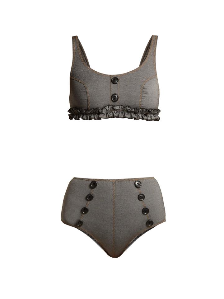 Lisa Marie Fernandez Colby High-waist Bikini