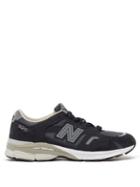 New Balance - Made In Uk 920 Suede And Mesh Trainers - Mens - Navy