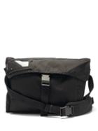 Matchesfashion.com Acne Studios - Raw-edged Large Canvas Messenger Bag - Mens - Black