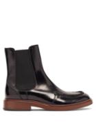 Matchesfashion.com Tod's - Patent-leather Chelsea Boots - Womens - Black