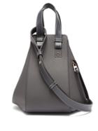 Matchesfashion.com Loewe - Hammock Small Grained Leather Bag - Womens - Dark Grey