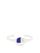 Matchesfashion.com Maison Margiela - Shield Crest Sterling Silver Cuff - Mens - Silver