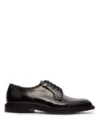Matchesfashion.com Tricker's - Robert High Shine Derby Leather Shoes - Mens - Black