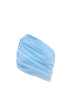Norma Kamali - Diana One-shoulder Ruched-tulle Bikini Top - Womens - Blue