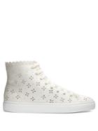 Simone Rocha Flower-embellished High-top Trainers