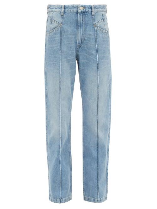 Isabel Marant - Nadege Boyfriend Jeans - Womens - Light Blue