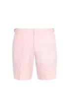 Matchesfashion.com Orlebar Brown - Norwich Linen Shorts - Mens - Pink