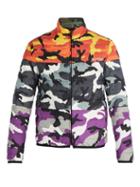 Matchesfashion.com Valentino - Reversible Camouflage Print Down Jacket - Mens - Multi