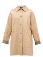 Matchesfashion.com A.p.c. - India Cotton Gabardine Overcoat - Womens - Beige