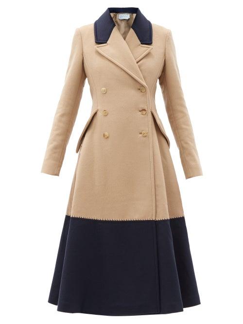 Matchesfashion.com Gabriela Hearst - Cantwell Double-breasted Cashmere Coat - Womens - Beige Multi