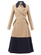 Matchesfashion.com Gabriela Hearst - Cantwell Double-breasted Cashmere Coat - Womens - Beige Multi