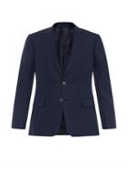 Gieves & Hawkes Single-breasted Linen-blend Blazer